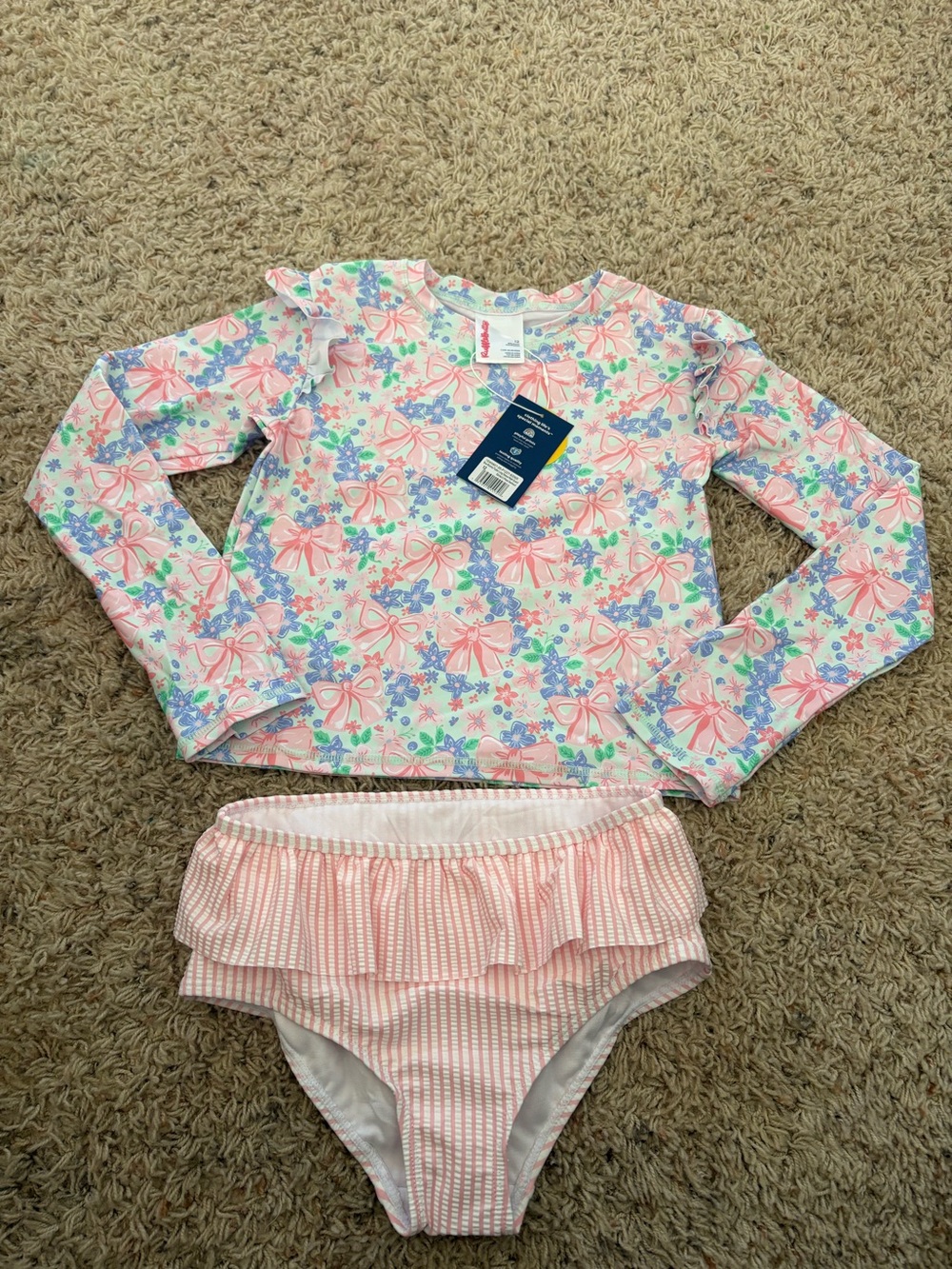 Ruffle Butts Swim suit Size 12 NWT